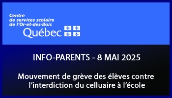 Info-Parents- 8 mai 2025