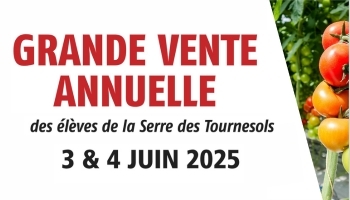 Vente Serre des Tournesols 2025